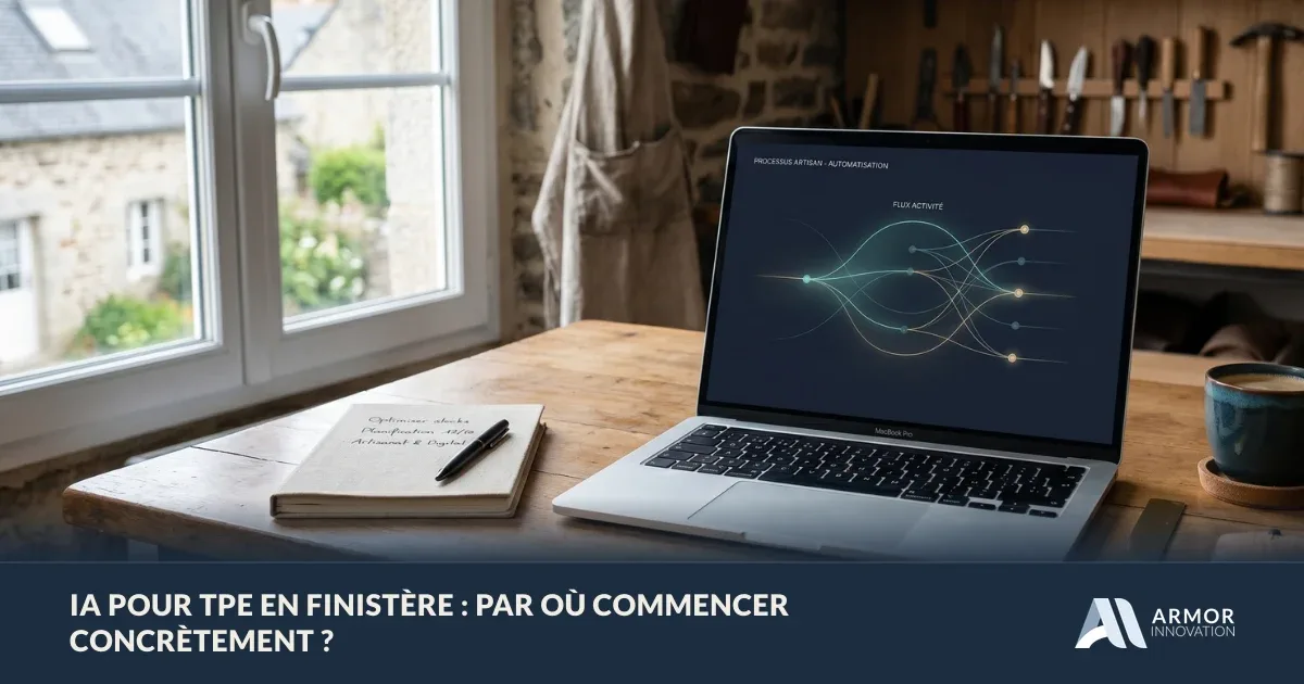 IA pour TPE en Finistère, par où commencer, Armor Innovation