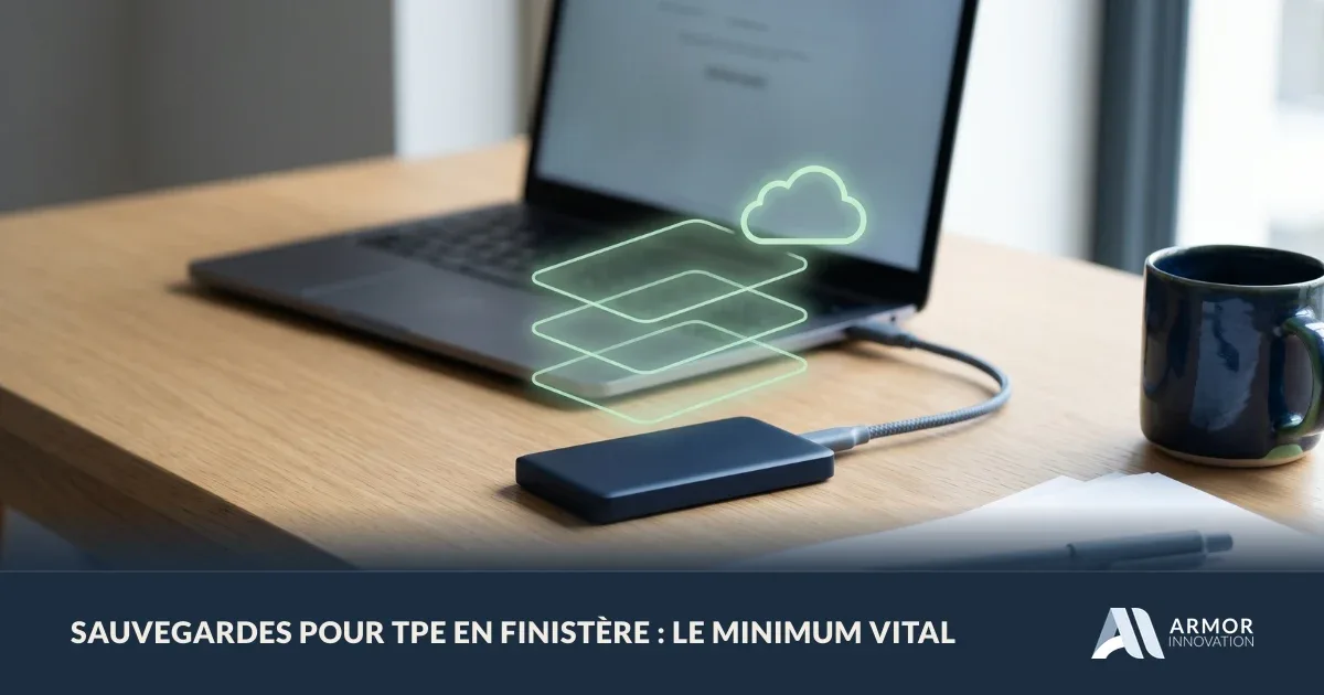 Sauvegardes pour TPE en Finistère, le minimum vital, Armor Innovation