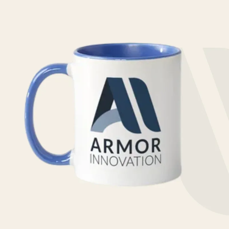 Mug personnalisé Armor Innovation, création et impression Finistère